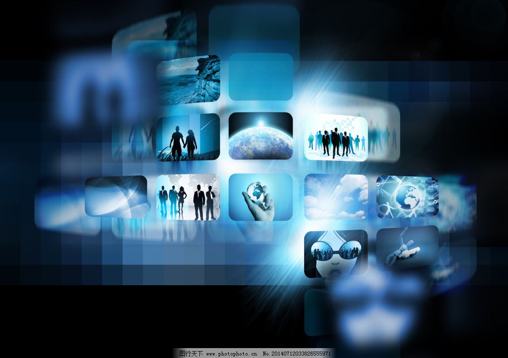 網(wǎng)絡(luò)科技背景圖標(biāo)